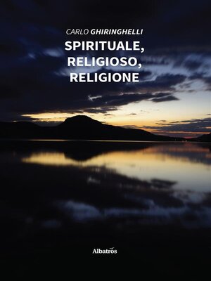 cover image of Spirituale, religioso, religione